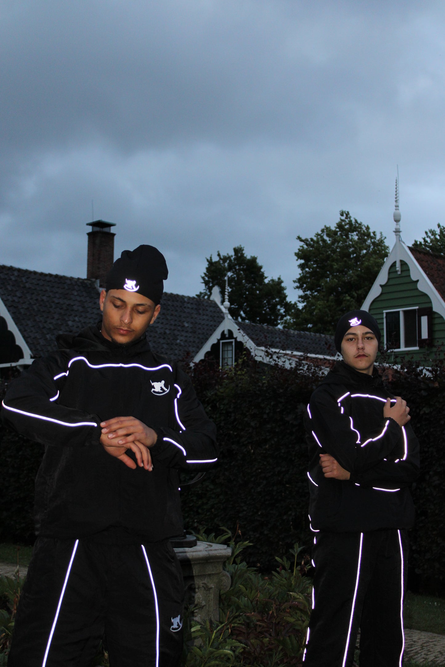 TROX SKULL CAP REFLECTIVE - BLACK V1