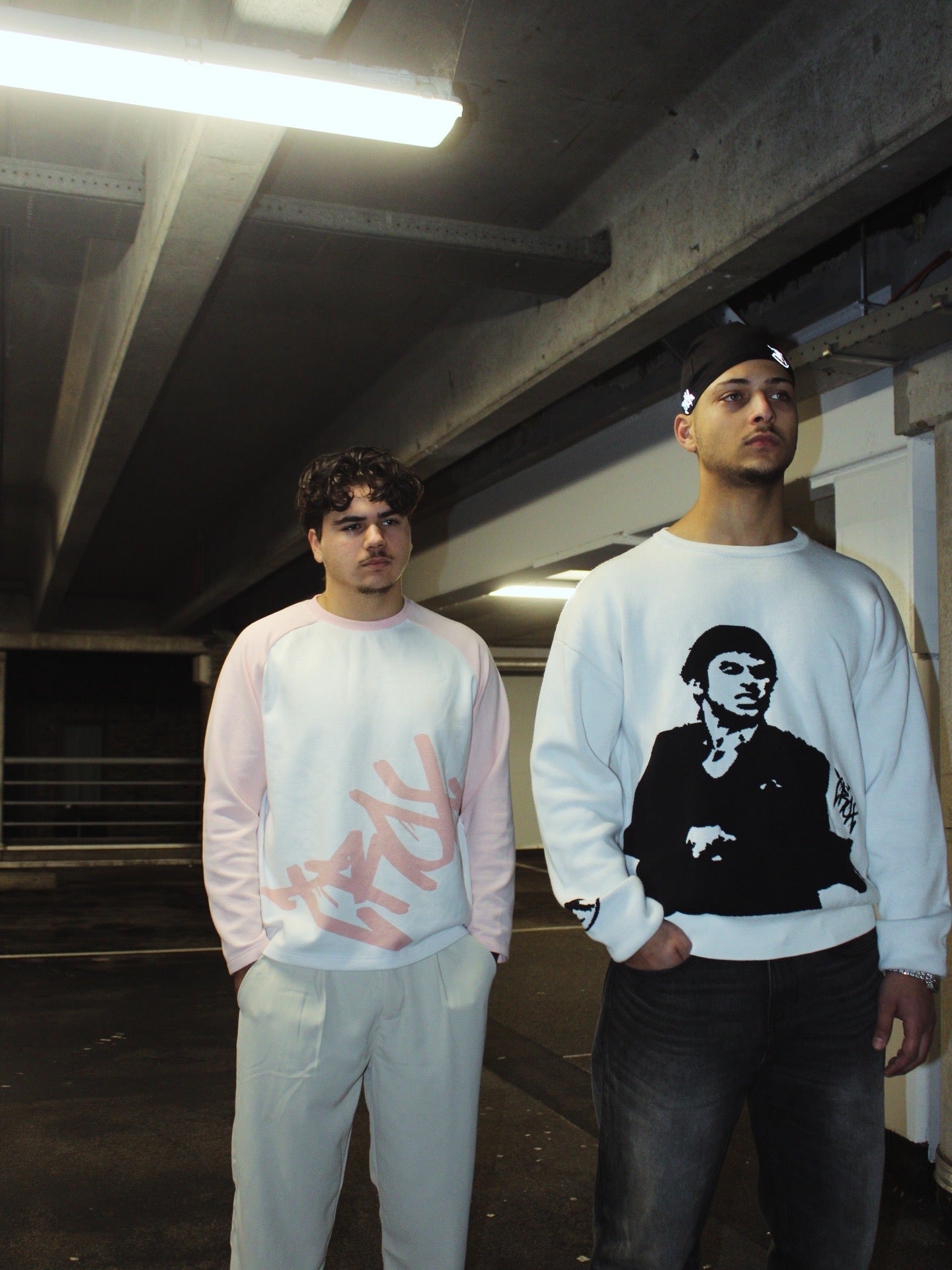 SCARFACE KNIT - WHITE