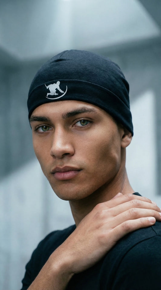 TROX SKULL CAP REFLECTIVE - BLACK V1