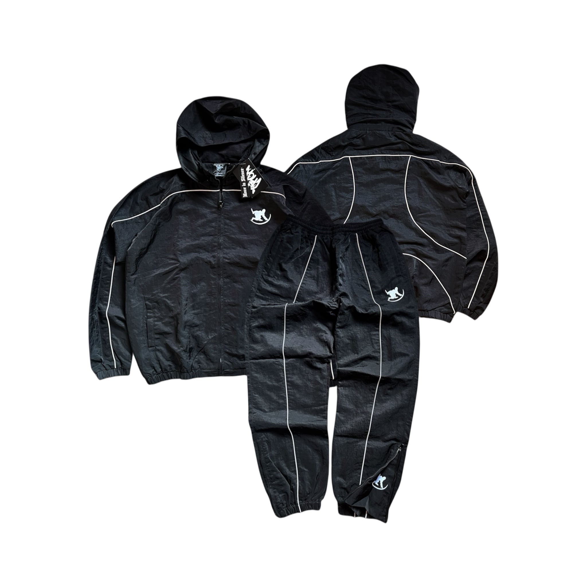 REFLECT WINDBREAKER SUIT - BLACK – Trox