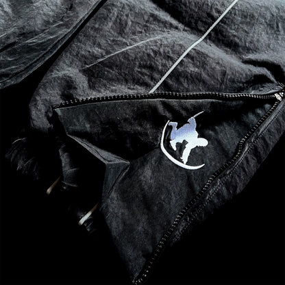 REFLECT WINDBREAKER SUIT - BLACK