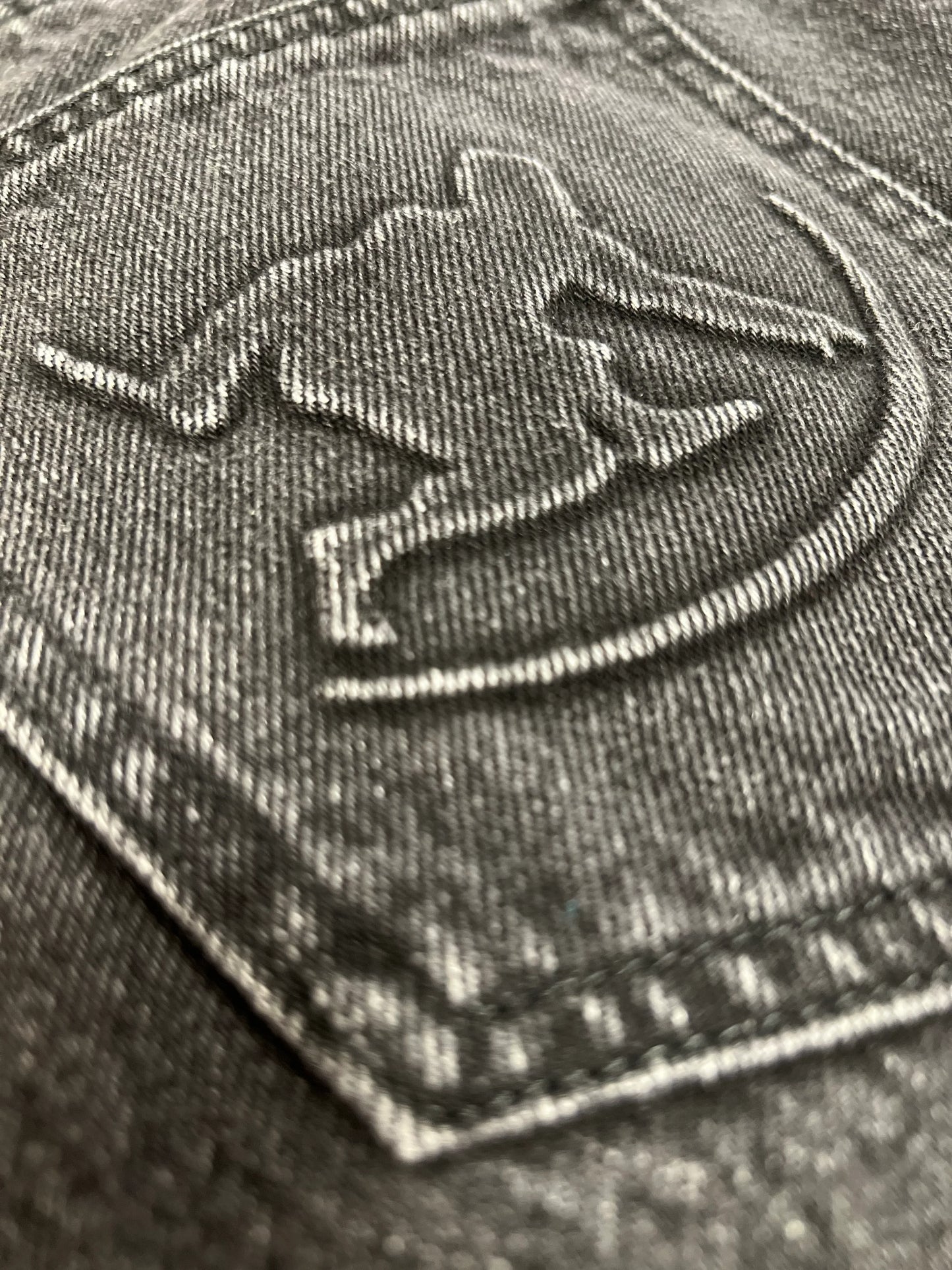 OBSIDIAN FLARED DENIM – BLACK V1