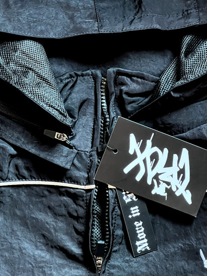 REFLECT WINDBREAKER SUIT - BLACK