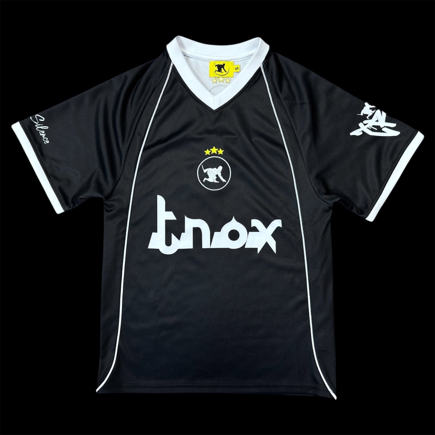 FOOTBALL SHIRT REFLECTIVE - BLACK