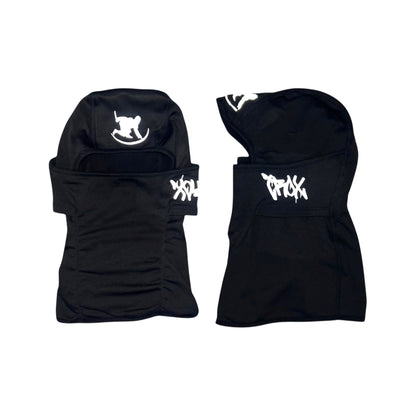 REFLECTIVE SKI MASK - BLACK