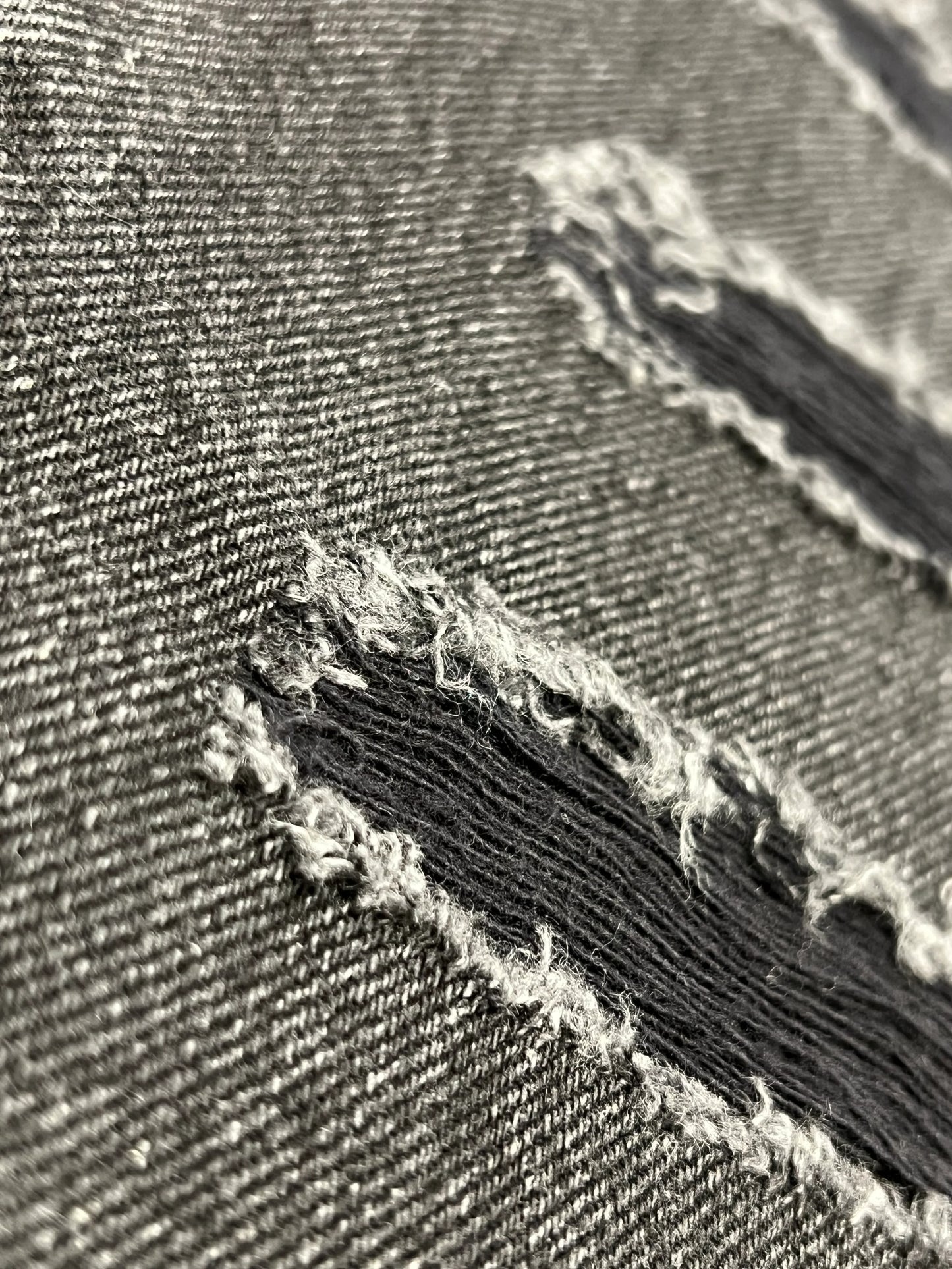 OBSIDIAN FLARED DENIM – BLACK V1