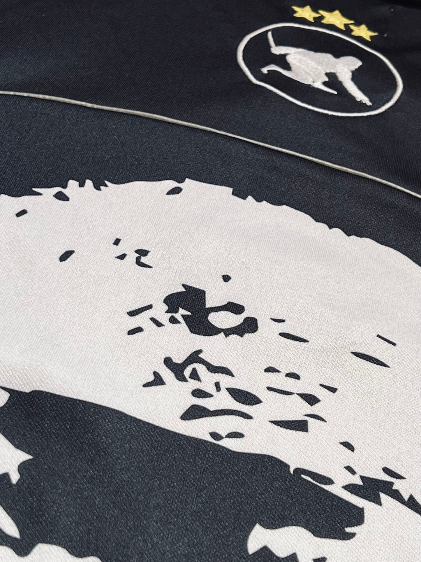 FOOTBALL SHIRT REFLECTIVE - BLACK