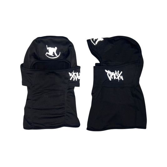 REFLECTIVE SKI MASK - BLACK